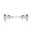 Pear Shaped CZ Intimate Piercing INT-02